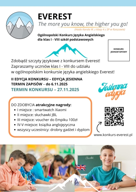 Ogólnopolski Konkurs z języka angielskiego ''Everest''